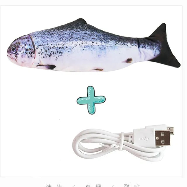 Interactive Rechargeable Electric Fish Toy