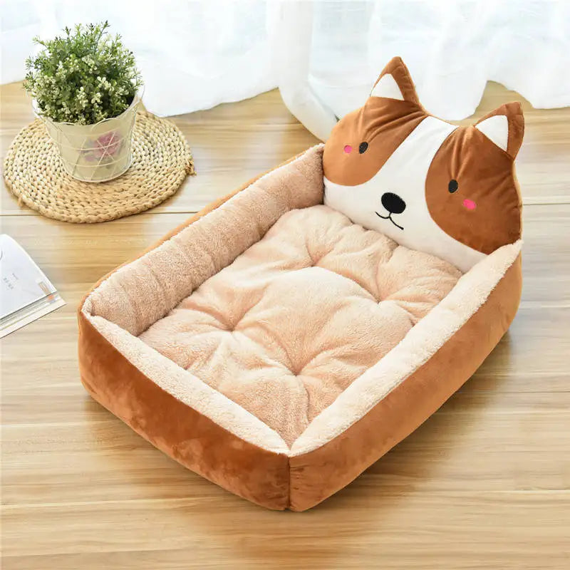 Winter Warm Puppy Cat Bed Sofa