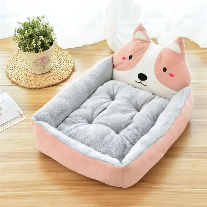 Winter Warm Puppy Cat Bed Sofa