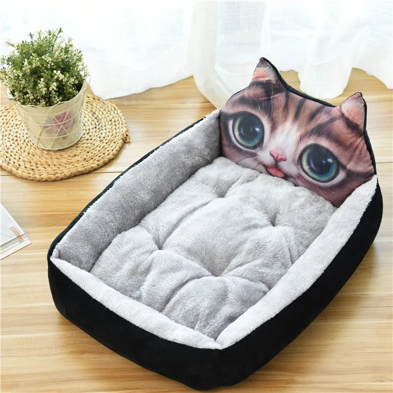 Winter Warm Puppy Cat Bed Sofa