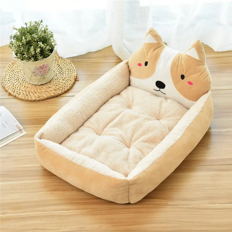 Winter Warm Puppy Cat Bed Sofa