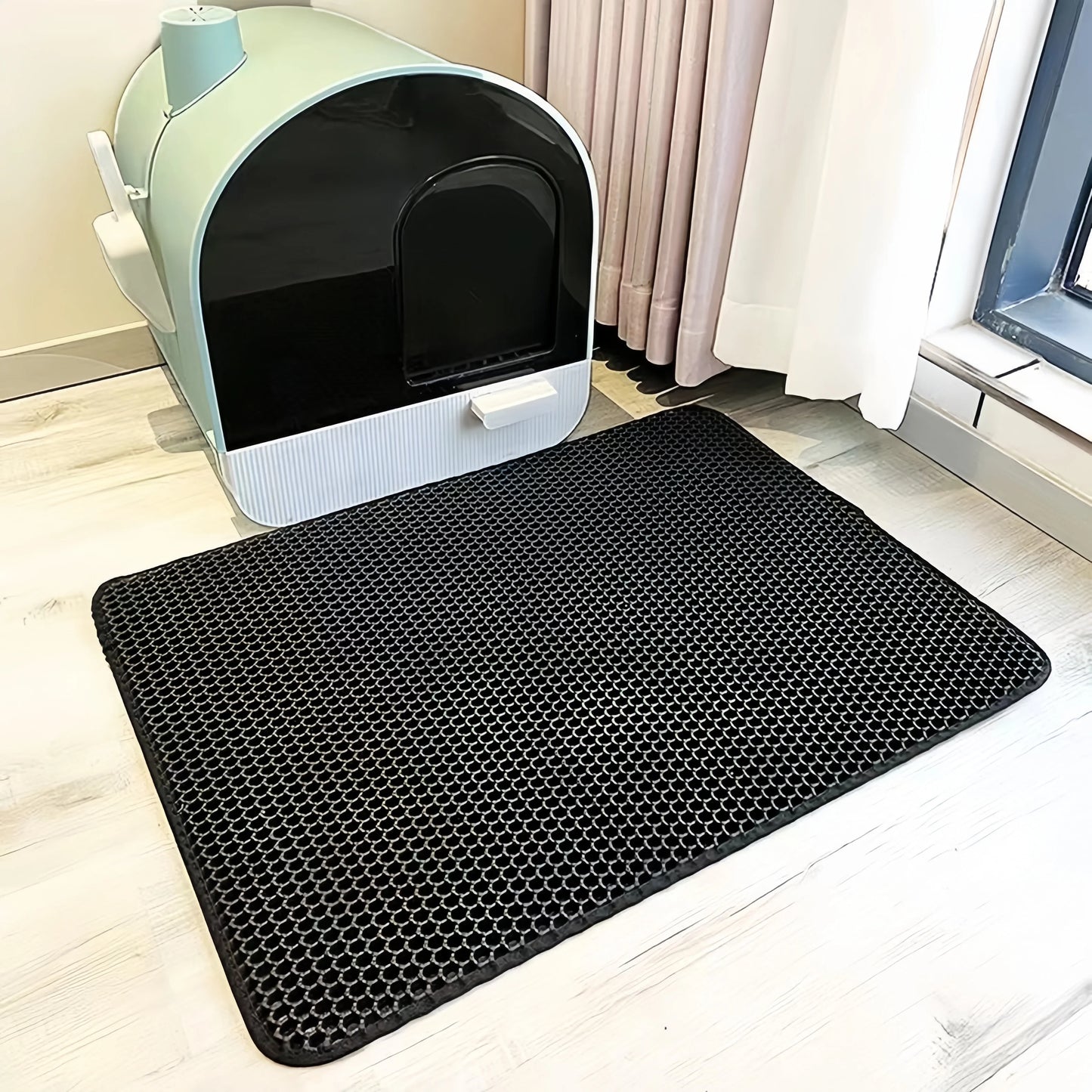 Large size Cat Litter Mat Eva Double Layer Waterproof Cat Litter