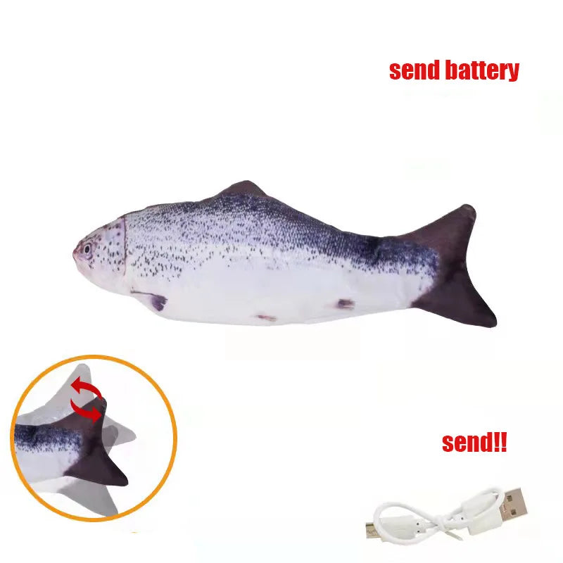 Interactive Rechargeable Electric Fish Toy