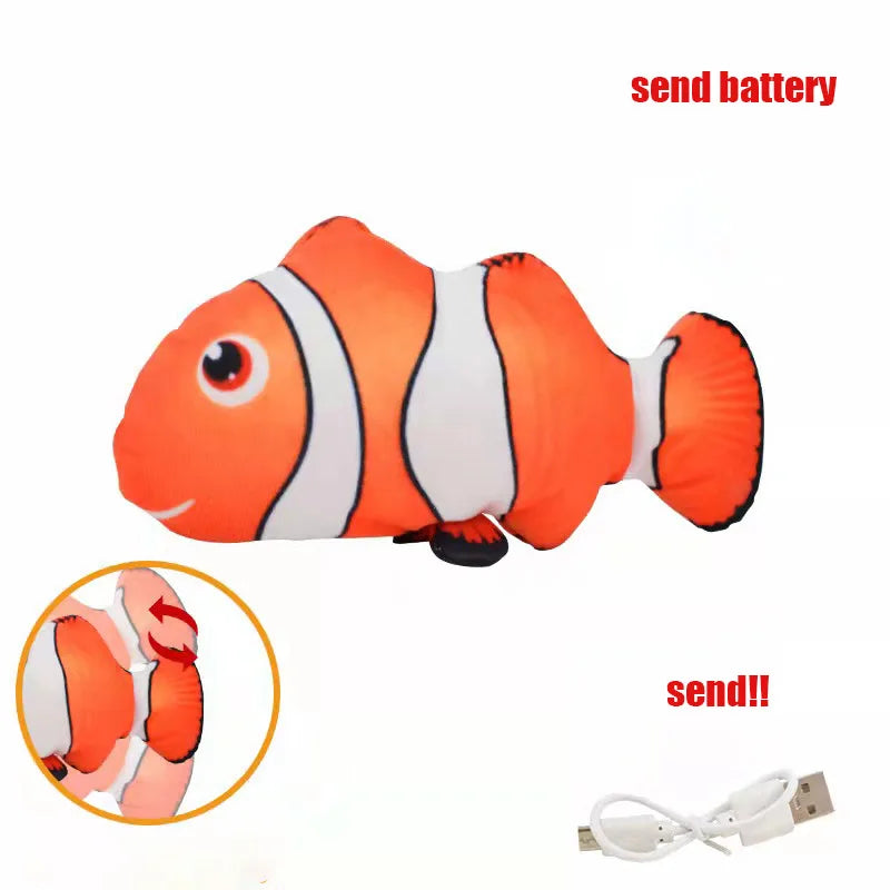 Interactive Rechargeable Electric Fish Toy