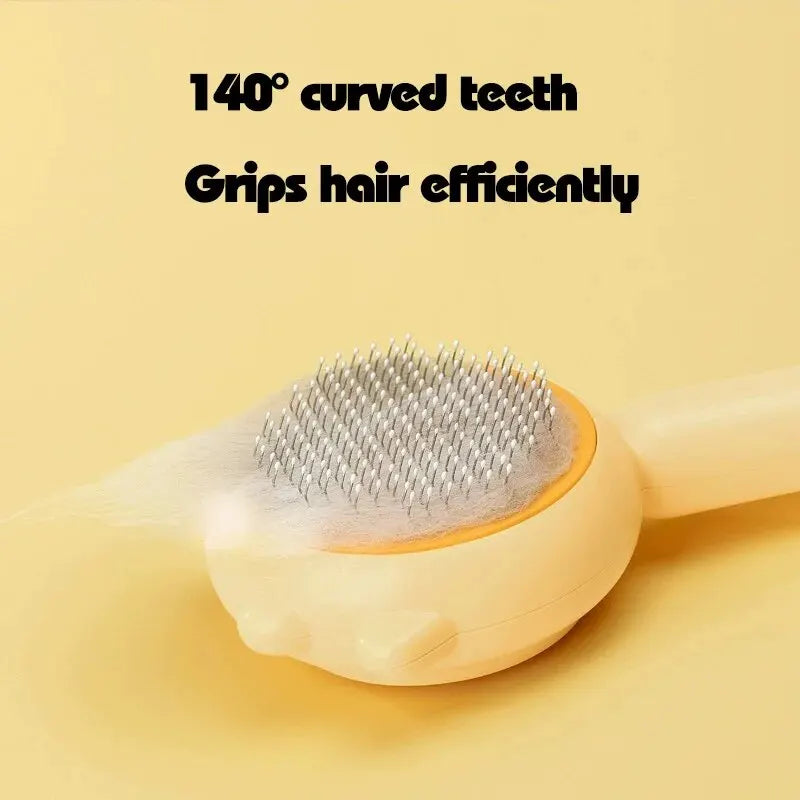 One-Key Hair Removal Cleaning Brush