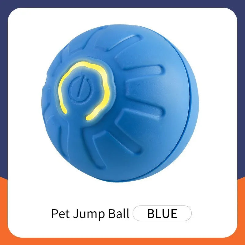 لعبة Smart Dog Toy Ball Electronic Interactive Pet Toy Moving Ball USB Automatic Moving Colling for Puppy Birthday Gift Products Cat Products