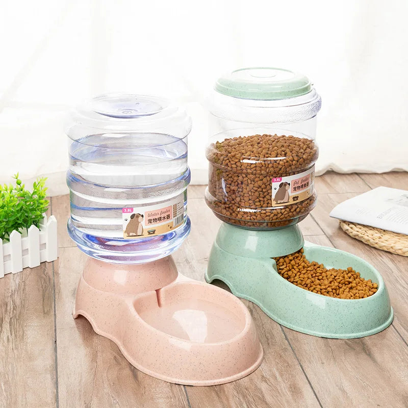 Large Capacity Pet Feeder Bowls Small