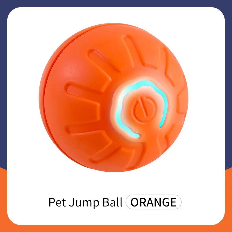 لعبة Smart Dog Toy Ball Electronic Interactive Pet Toy Moving Ball USB Automatic Moving Colling for Puppy Birthday Gift Products Cat Products