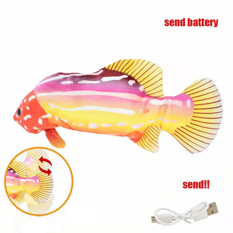 Interactive Rechargeable Electric Fish Toy