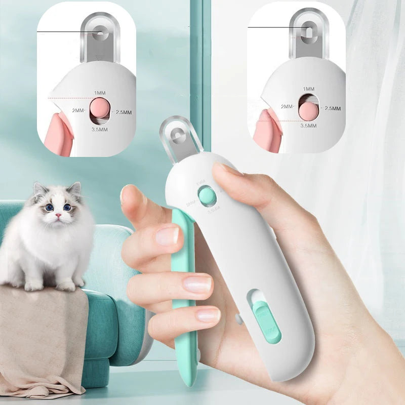 Professional Pet Nail Clippers with Adjustable Hole Cat Dog