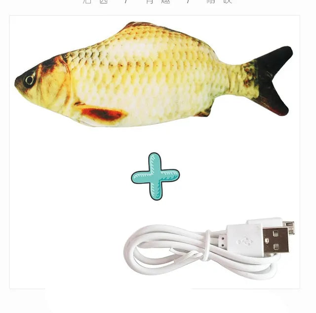 Interactive Rechargeable Electric Fish Toy